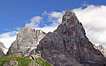 Il Cimon della Pala visto da Passo Rolle